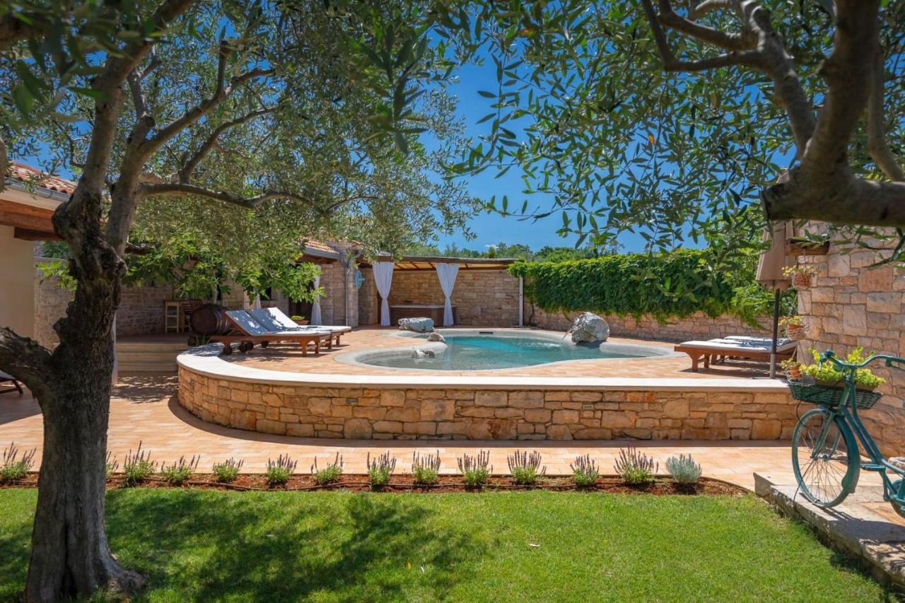 Family Villa Elizabeta With Pool In Umag Cepljani Extérieur photo